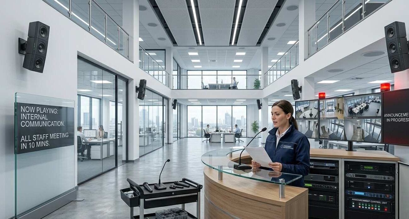 PA – PUBLIC ADDRESS SYSTEM – Amnex